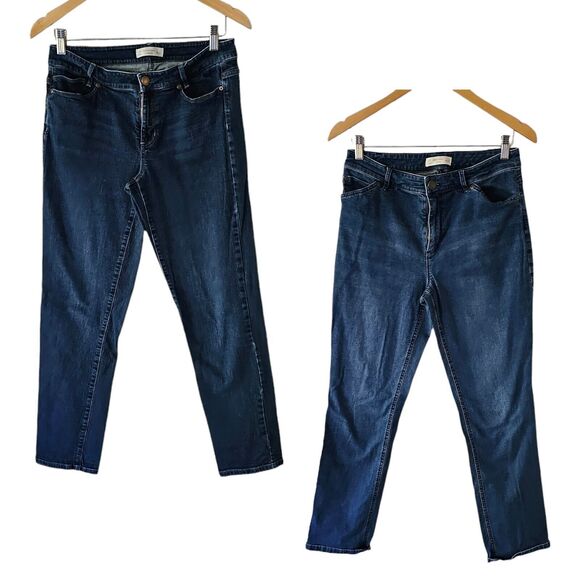 2 J. Jill Jeans Boyfriend‎ Straight Leg & Tried & True Fit Slim Leg 8 - Picture 1 of 11